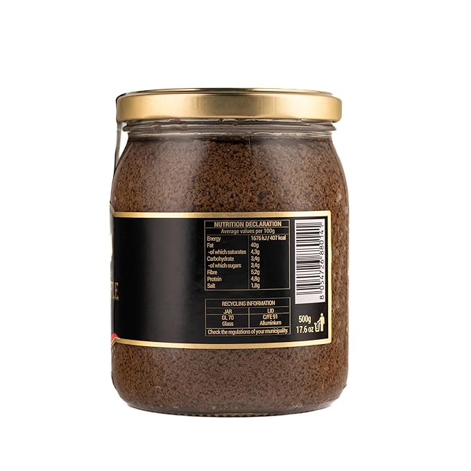 La Rustichella - White Truffle Patè 17.64 oz (500 gr) - 100% Made in Italy | Vegan, Gluten-Free, Cholesterol-Free