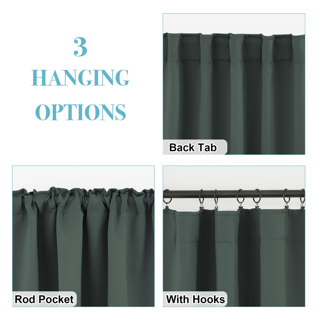 Small Window Curtains (2 Count)