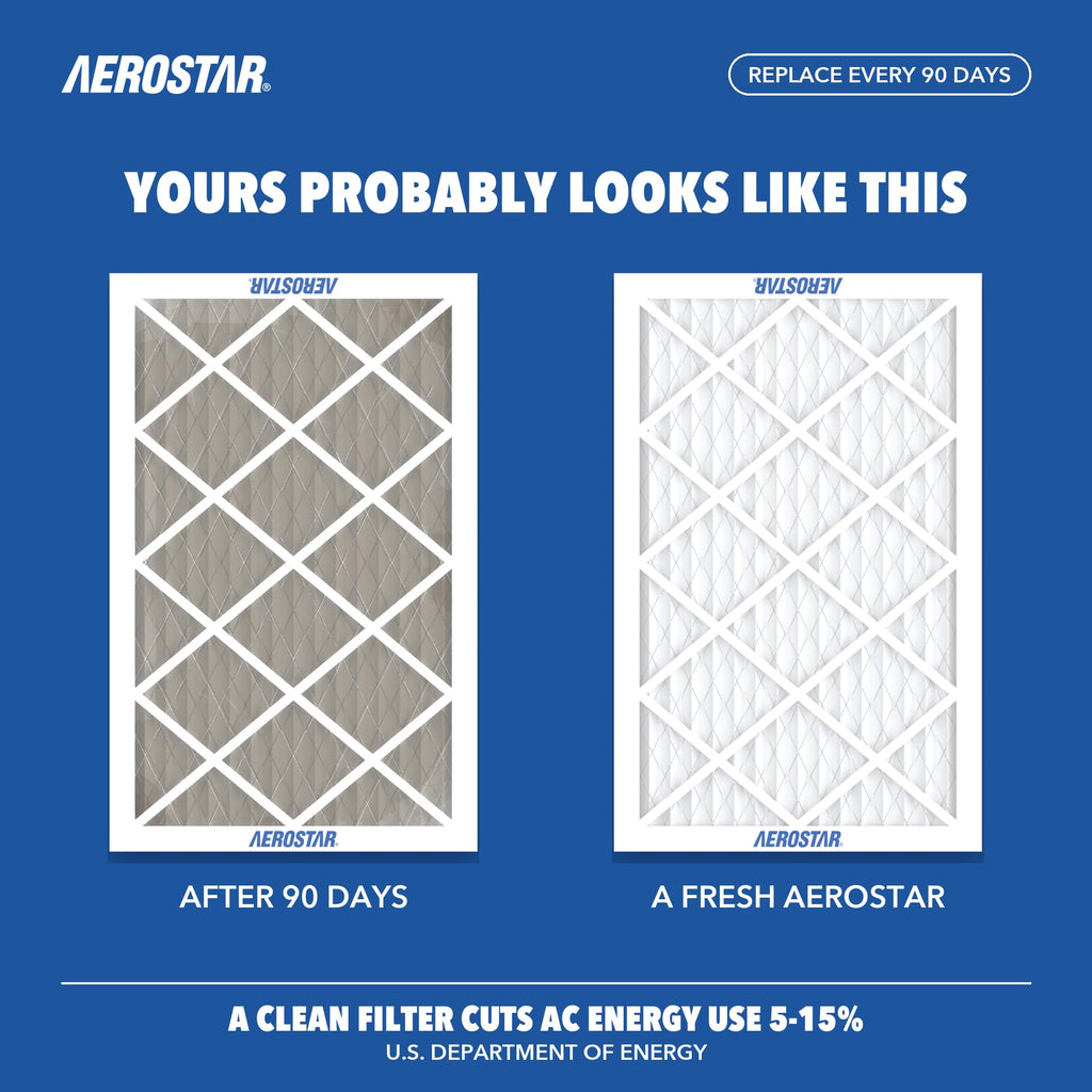 Air Filter 12x20x1 MERV 11 AC Filter (4 Count)