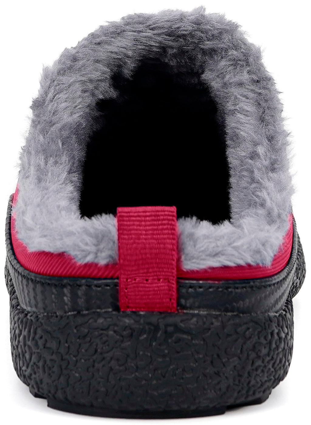 Womens Mens House Slippers Outdoor Winter Shoes Red