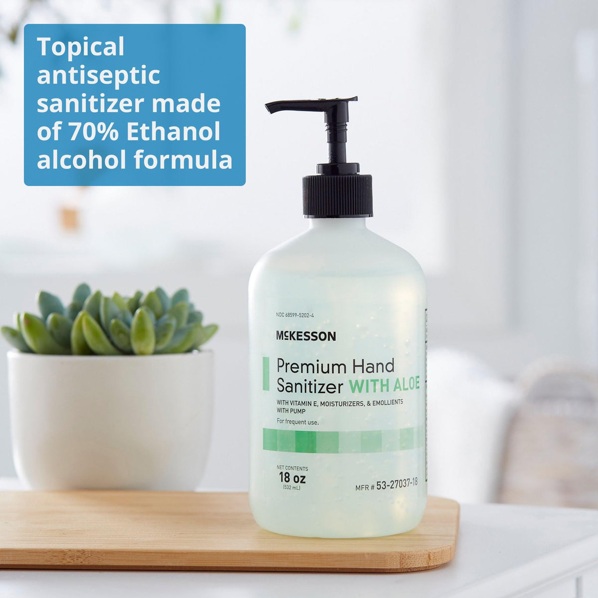 Hand Sanitizer with Aloe (18 Fl Oz)
