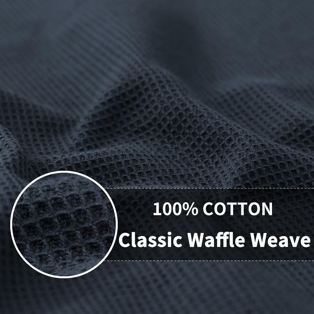 100% Cotton Waffle Weave Kitchen Towels (12 Count)