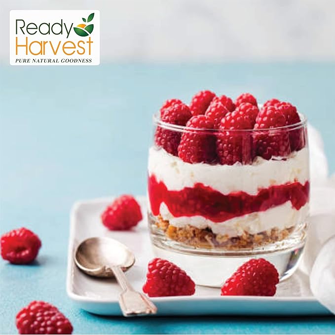 Ready Harvest Freeze Dried Food - Raspberries | Emergency Snacks | Long-Term Storage | #10 Can | 30-Year Shelf Life | Cans Filled to the Top