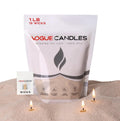 Vogue Candles Nude Pearled Candle Sand Wax (16 Ounce)