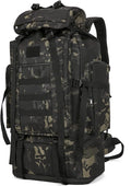 Hiking Backpack for Men 70L/100L Camping Backpack Military Rucksack Molle 3 Days Assault Pack for Climbing