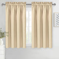 Beige Blackout Curtains for Bedroom