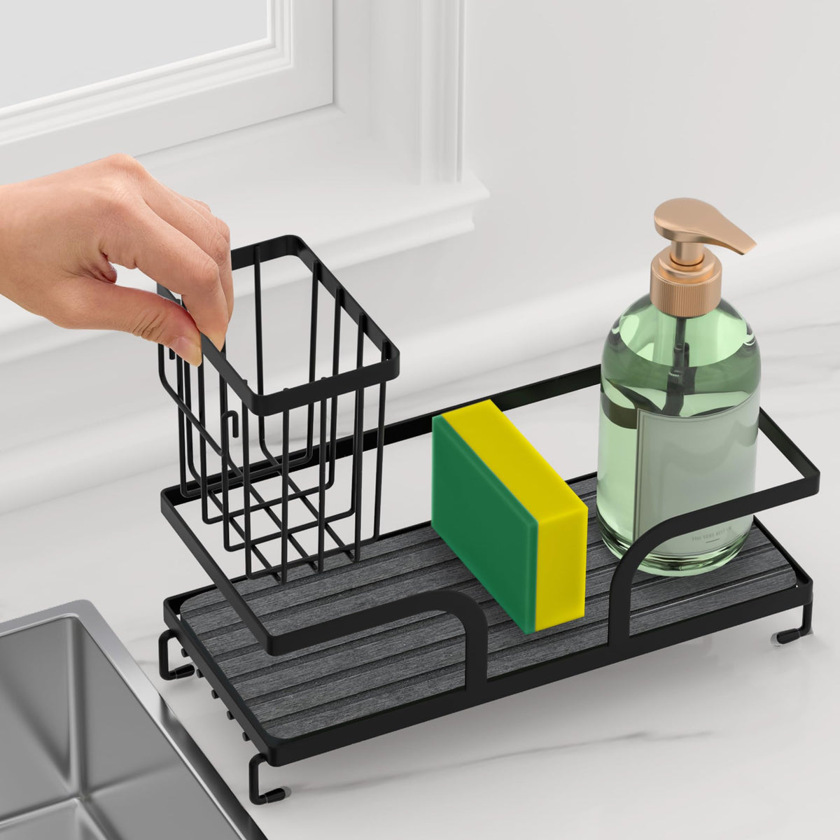 Sponge Holder for Kitchen Sink