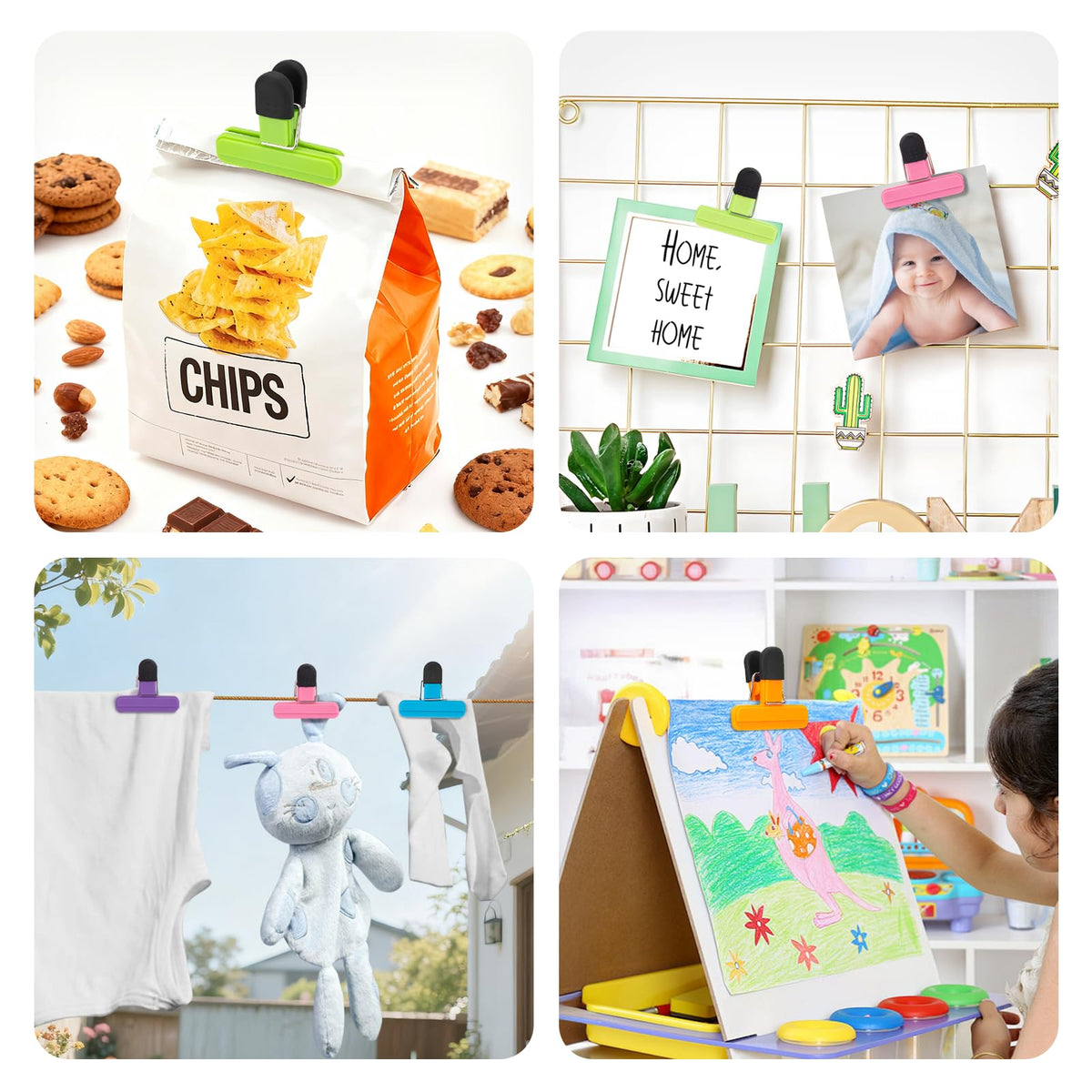 6 Pcs Chip Clips (6 Count)