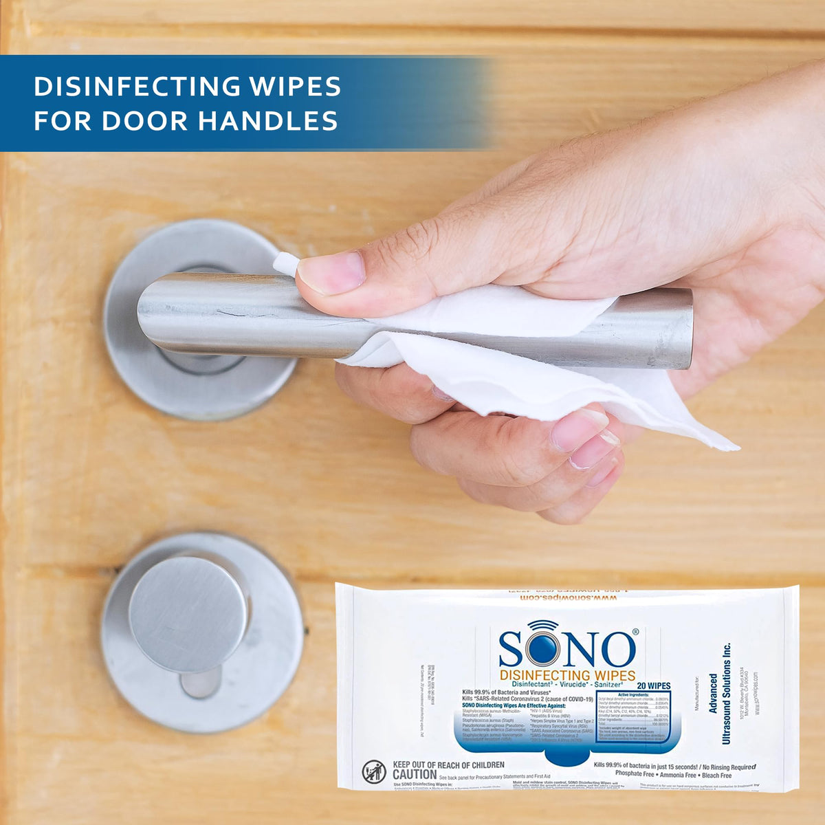 Disinfecting Wipes (60 Count)