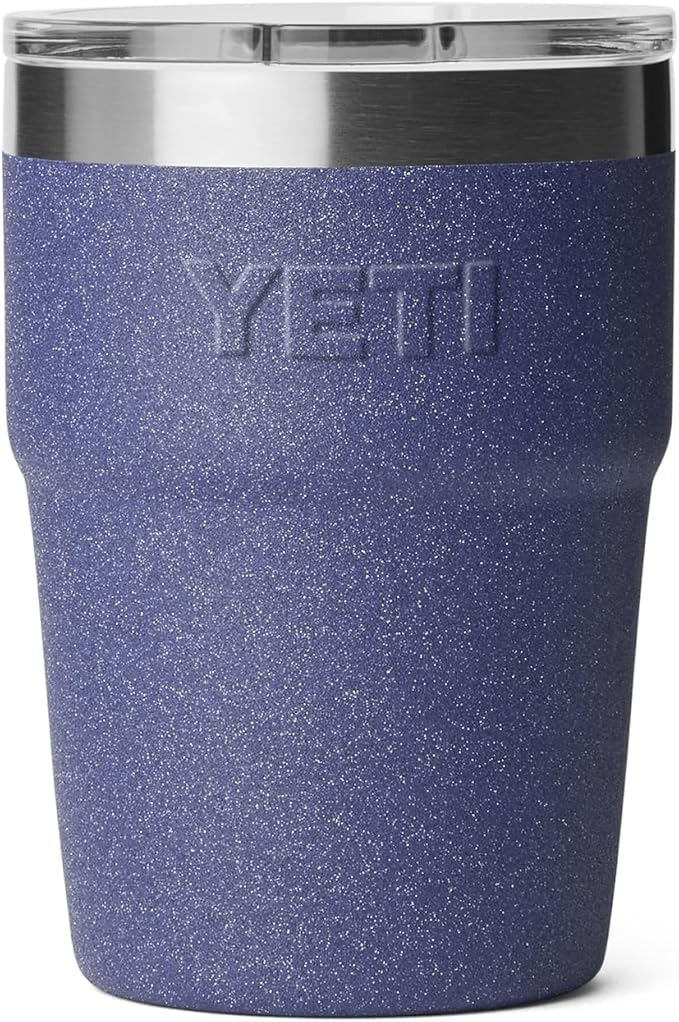 YETI Rambler 16 oz Stackable Tumbler, Vacuum Insulated, Stainless Steel with MagSlider Lid