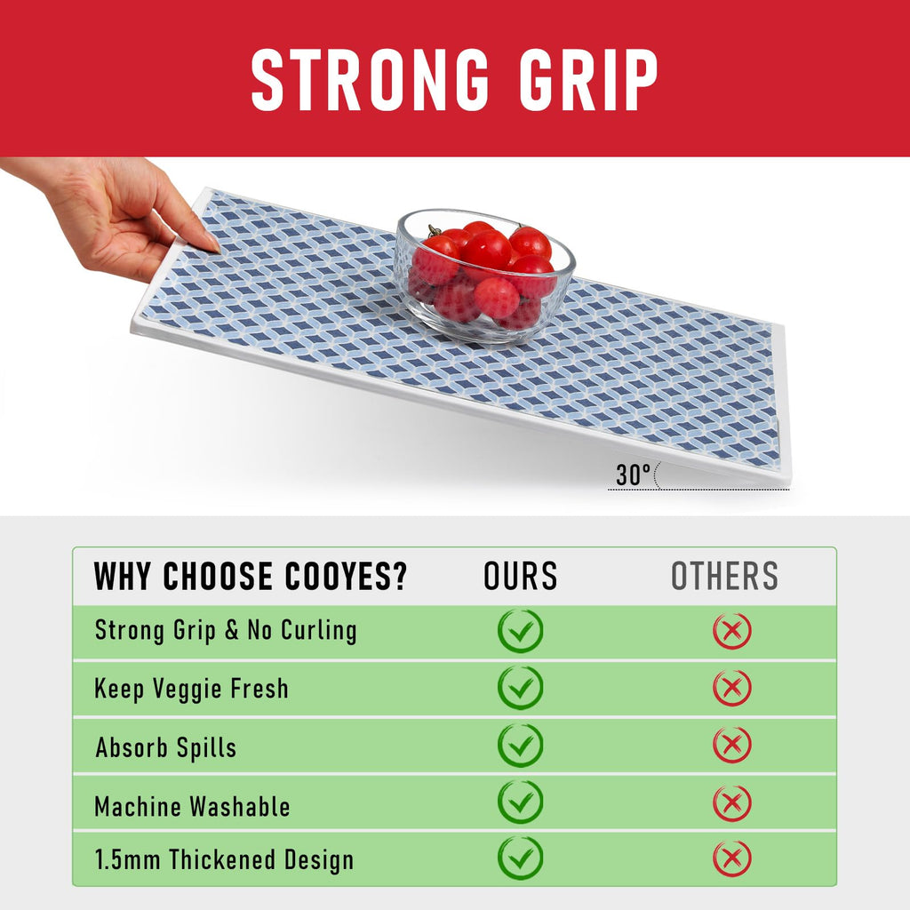 12 Pack Cloth Shelf Liners 17.7" × 36"