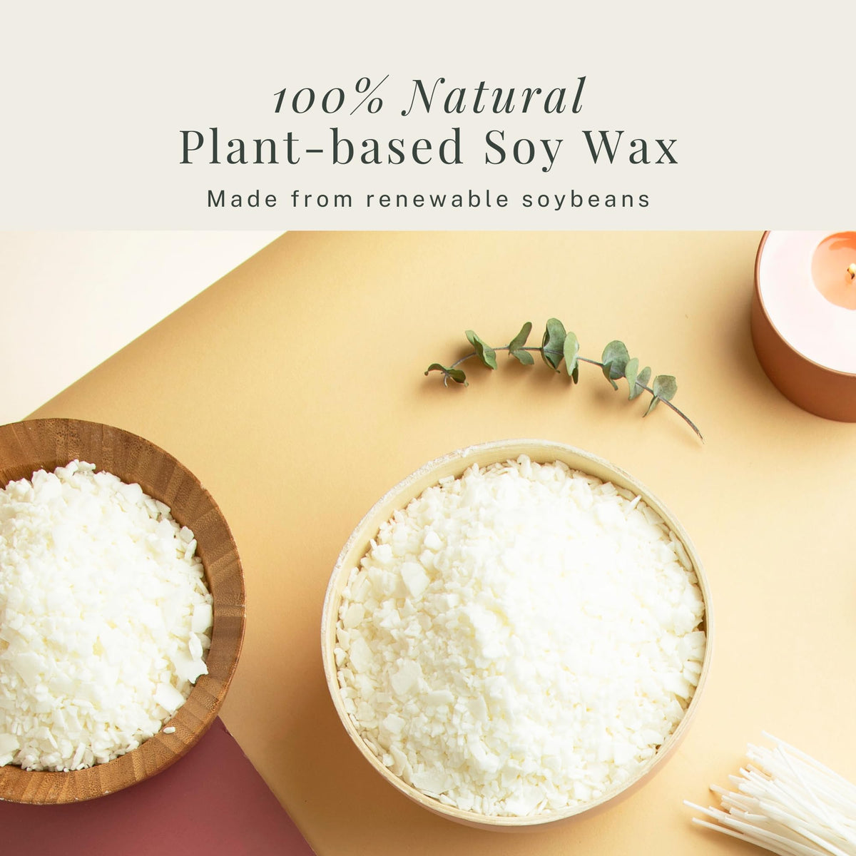 Organic Soy Candle Wax for Candle Making