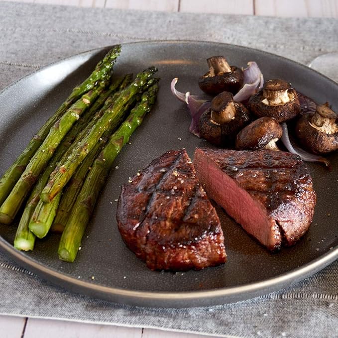 Aged Angus Filet Mignon, Top Sirloin, NY Strip, Ribeye, and Premium Ground Beef by Nebraska Star Beef - Prestige - Hand Cut and Trimmed - Steak Gift Package, Includes Signature Seasoning