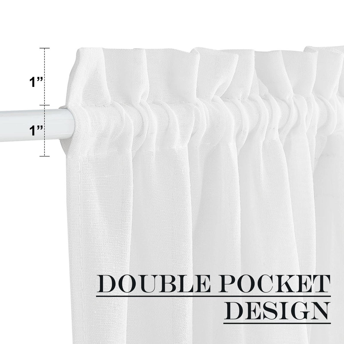 Sheer Door Curtain