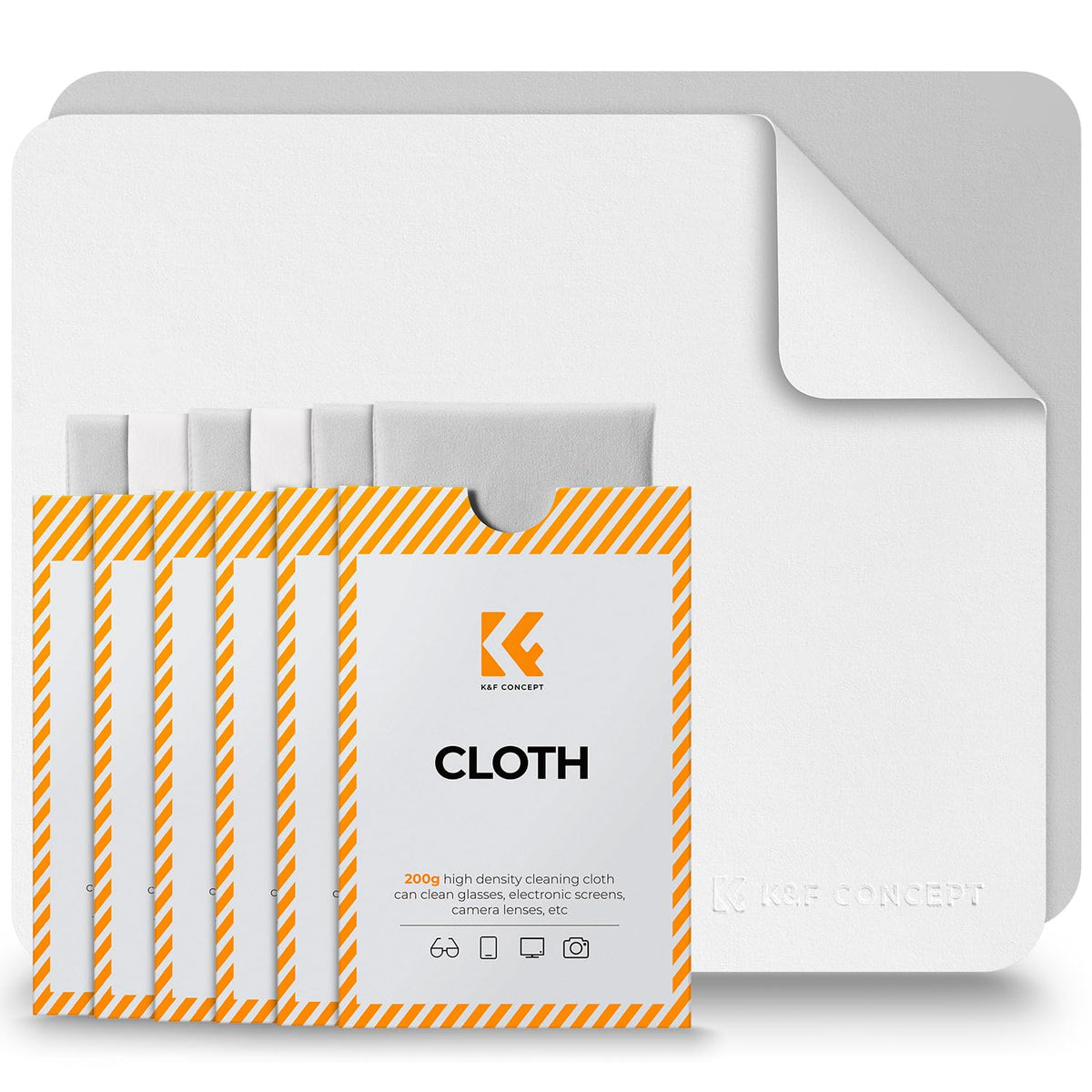 Microfiber Lens Cleaning Cloth X6 (6 Count)
