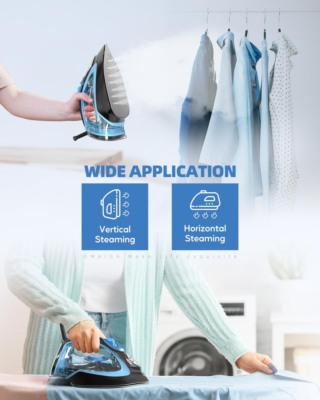 Steam Iron for Clothes