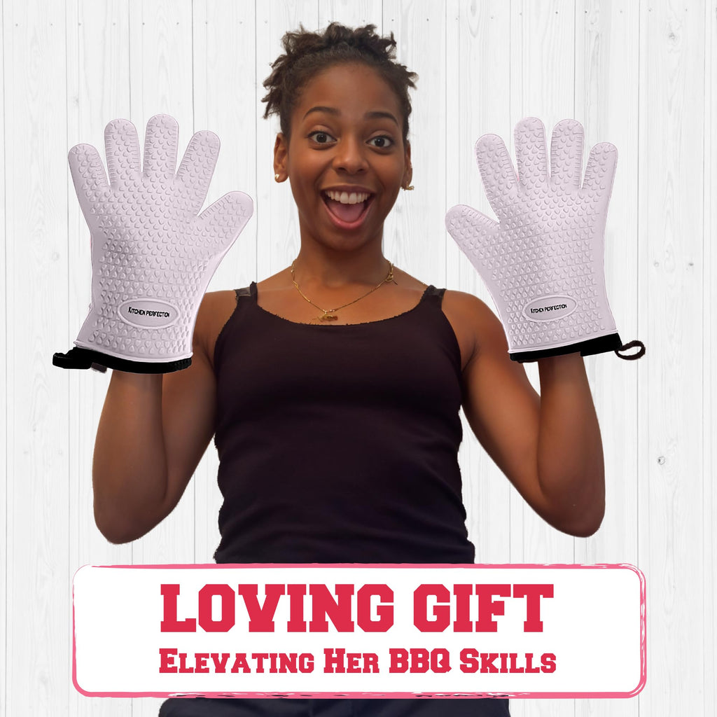 Silicone Smoker BBQ Gloves (2 Count)