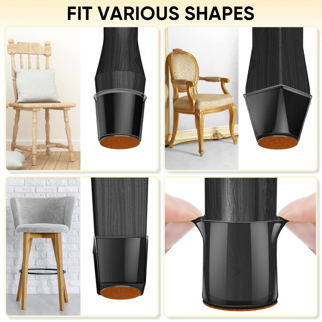 Silicone Chair Leg Floor Protectors