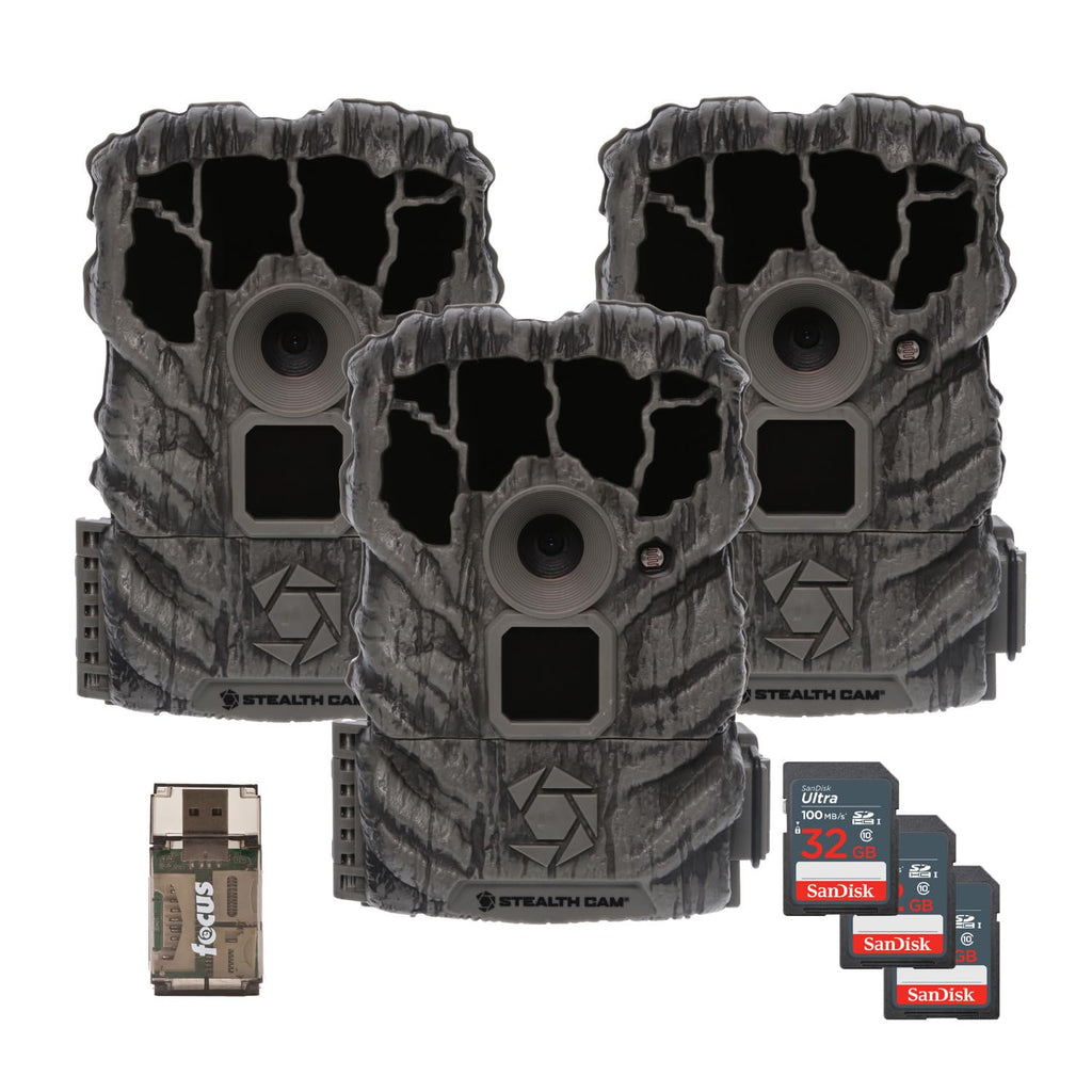 Stealth Cam Browtine 14MP Trail Camera Bundle