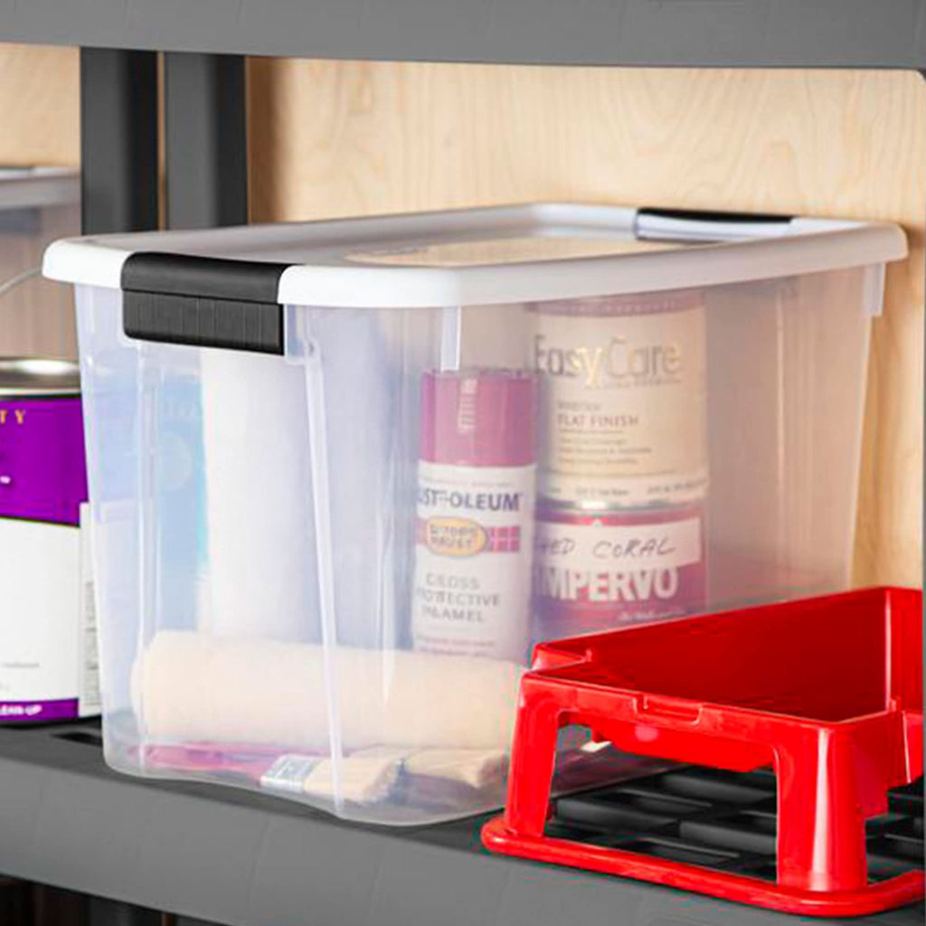 Ultra Latch Box with Lids for Home and Office (12 Count)