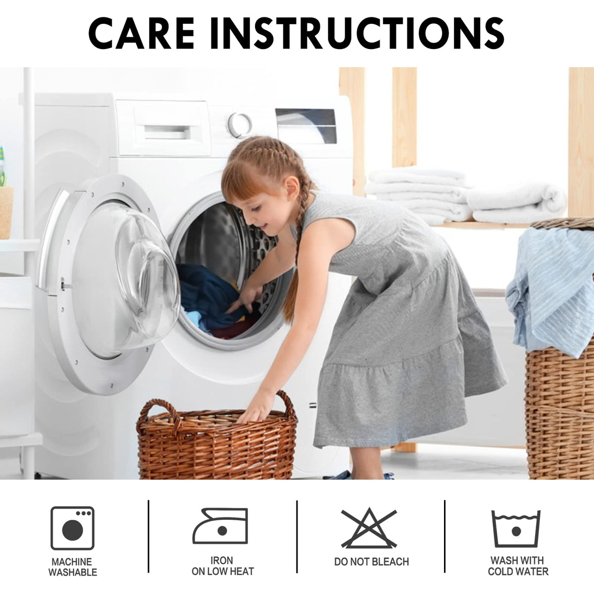 Blackout Curtains for Bedroom Living Room 42 x 45 Inch Long 2 Panels (2 Count)