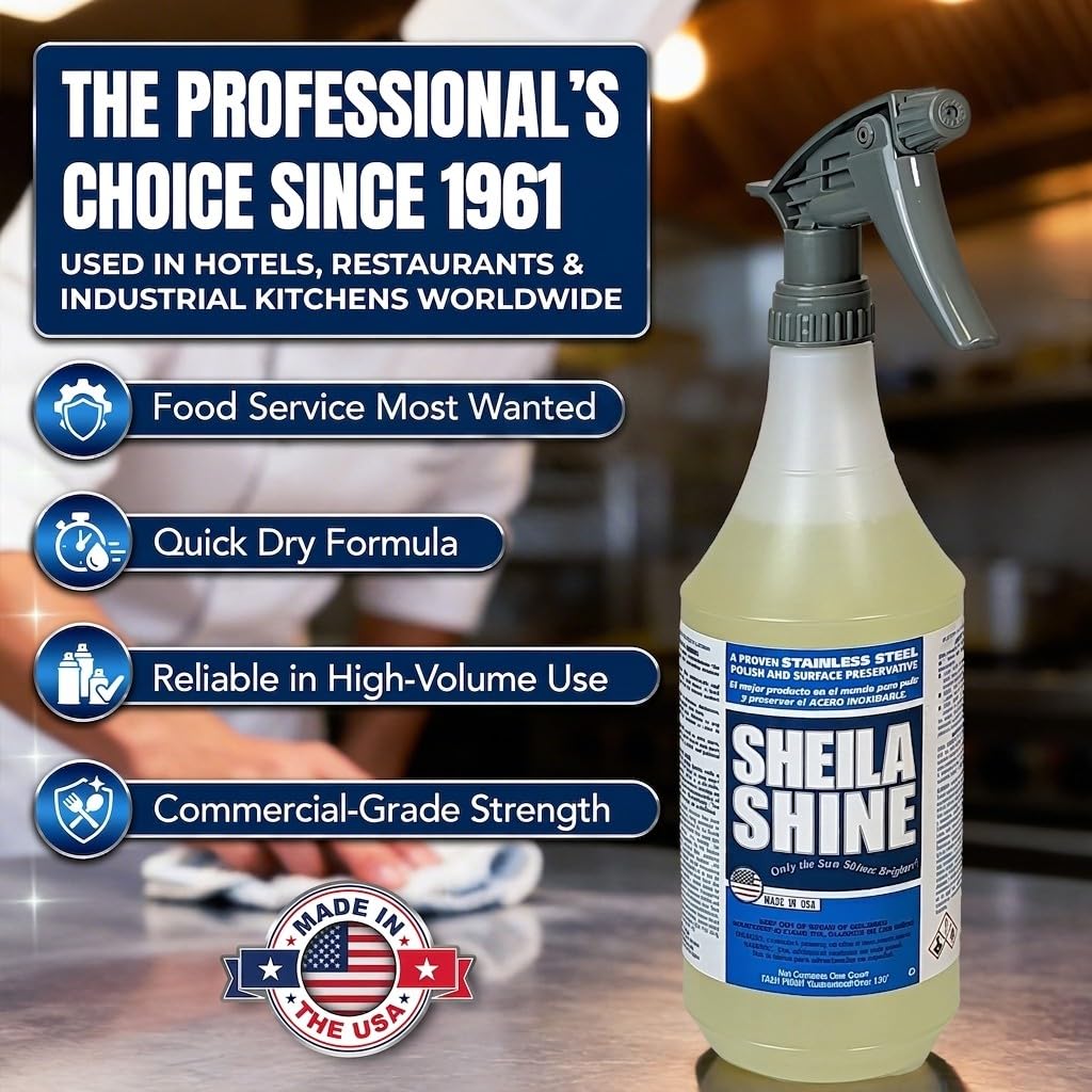 1 Quart Stainless Steel Cleaner and Polish (32 Fl Oz)