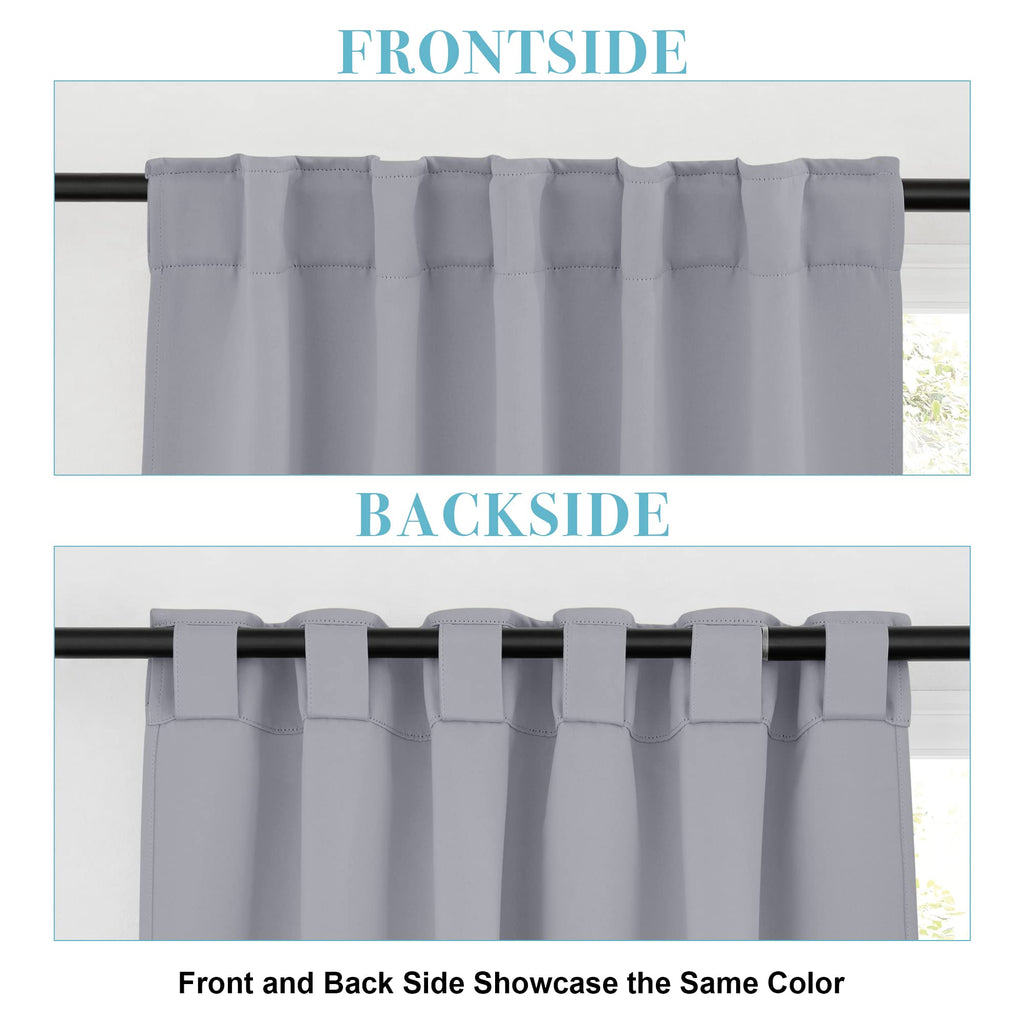 Privacy Bathroom Curtains (2 Count)