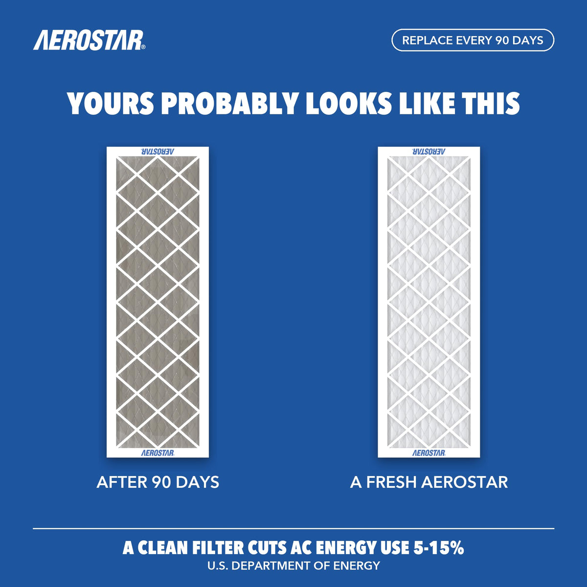 Air Filter 10x24x1 MERV 11 AC Filter (4 Count)