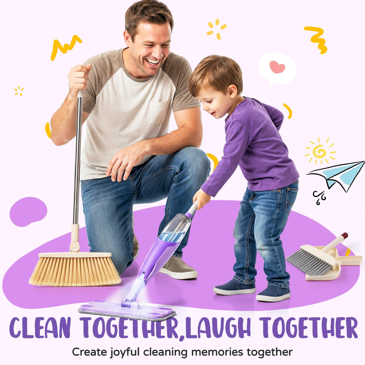 Kids Cleaning Toy Set