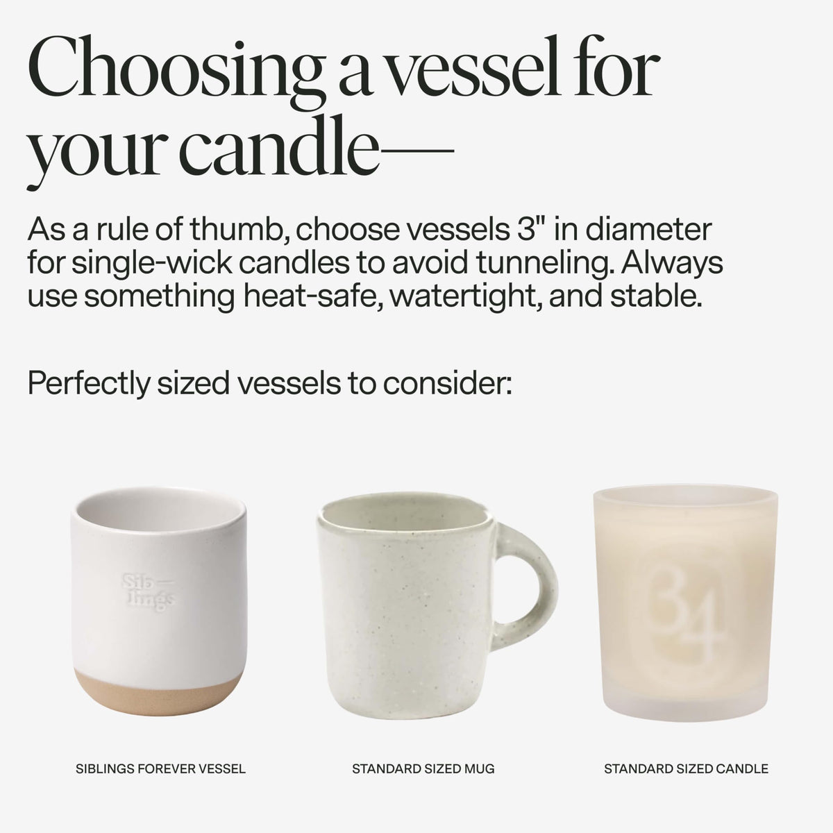 Siblings Candle Refill Kit No. 03