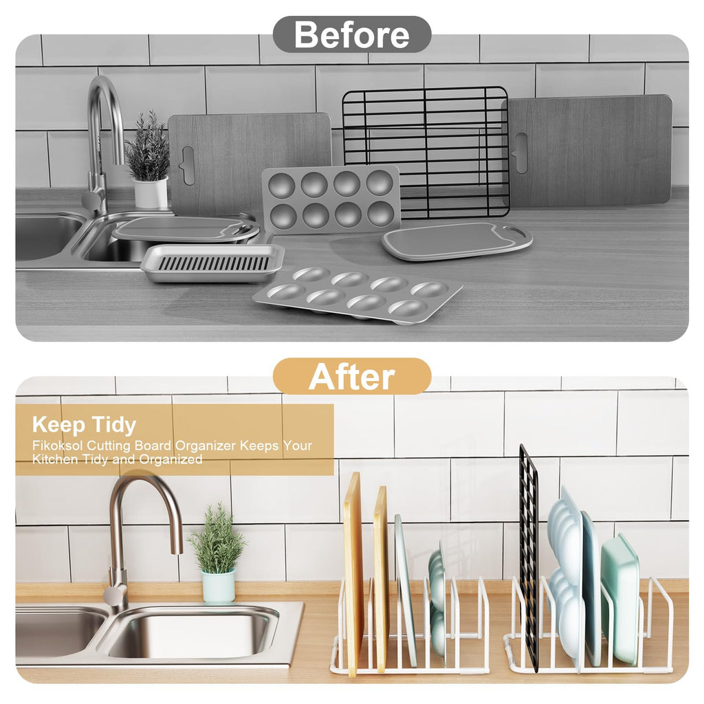 Cutting Board Organizer Storage (2 Count)