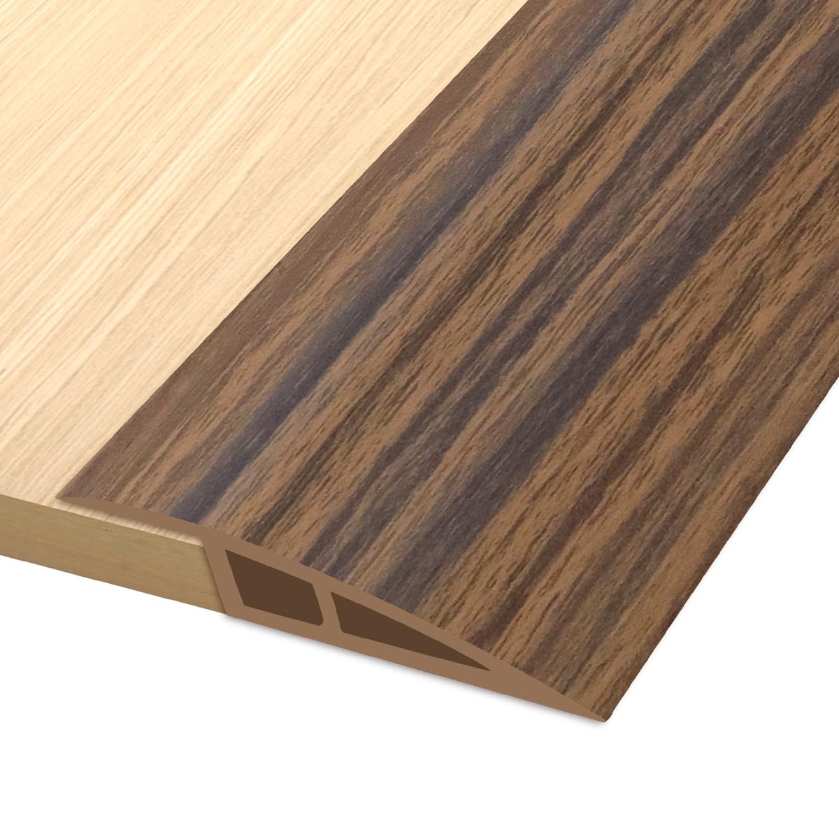 Vinyl Door Threshold Flooring Transition Strip Self Adhesive Carpet Edging Strip for Laminate Doorway Edge Threshold from 3 (3.3 Foot)