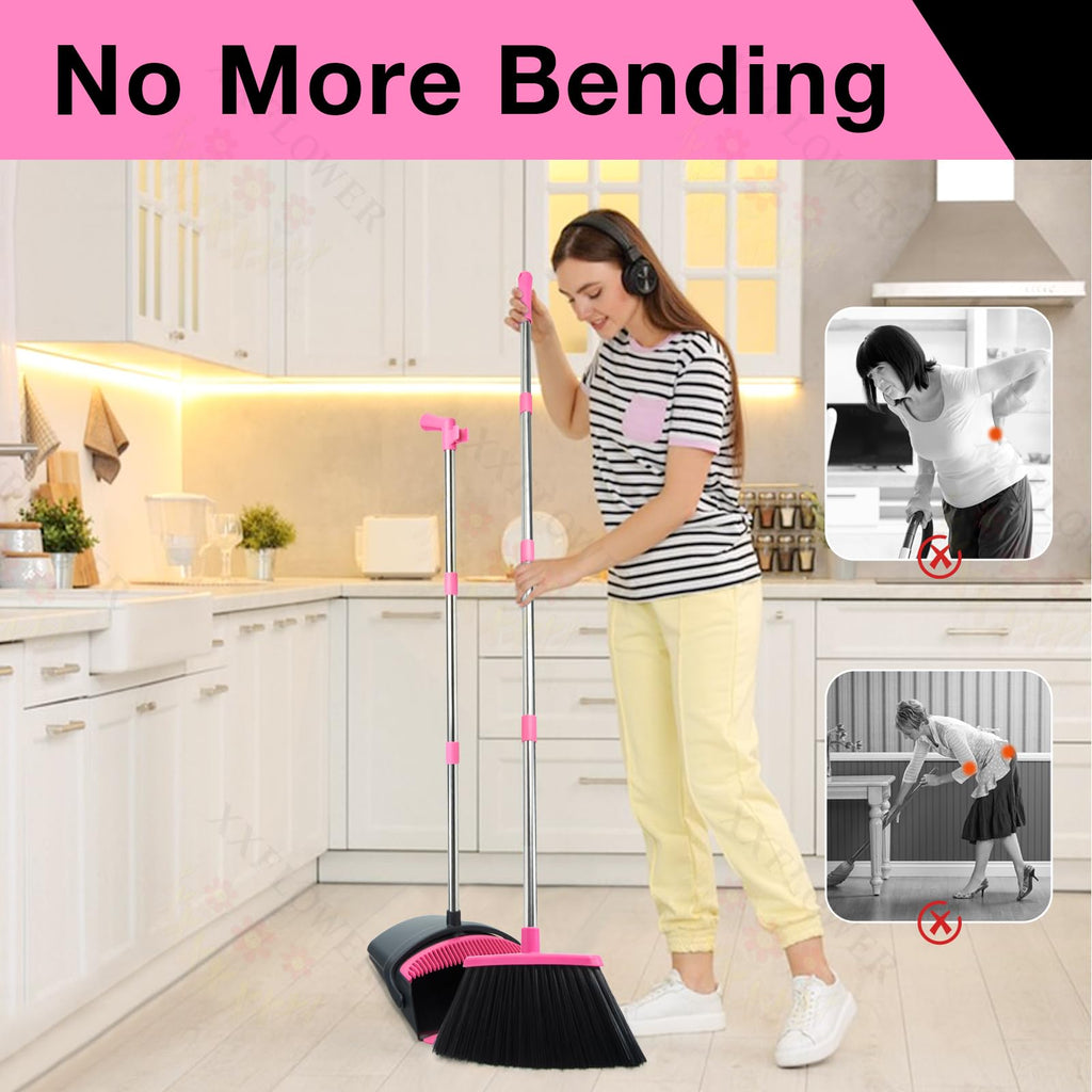 Broom and Dustpan Set