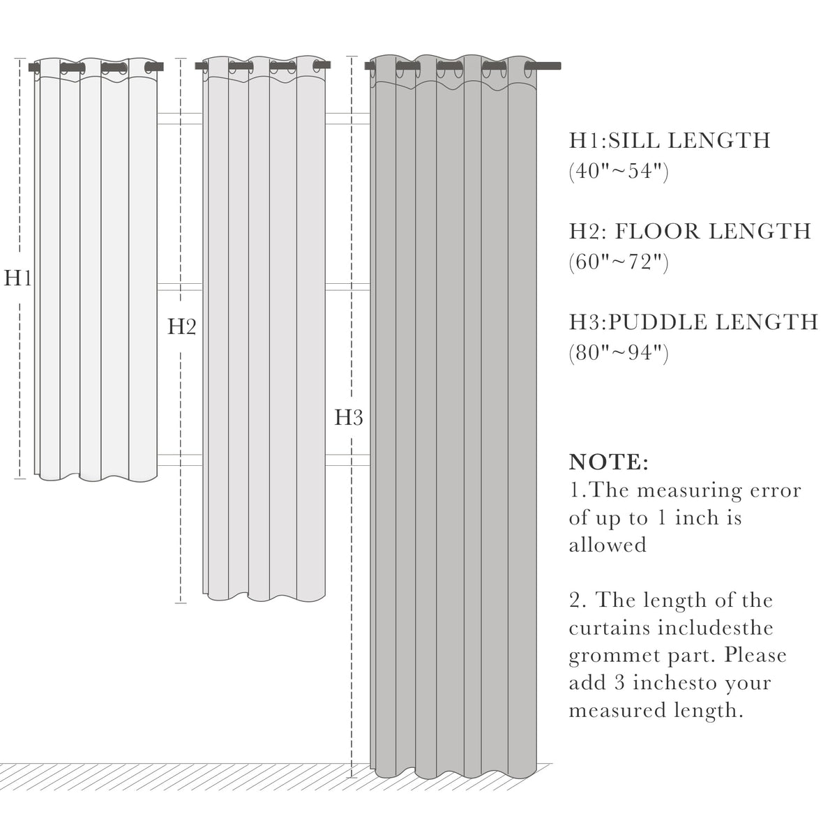 Light Taupe Blackout Curtains