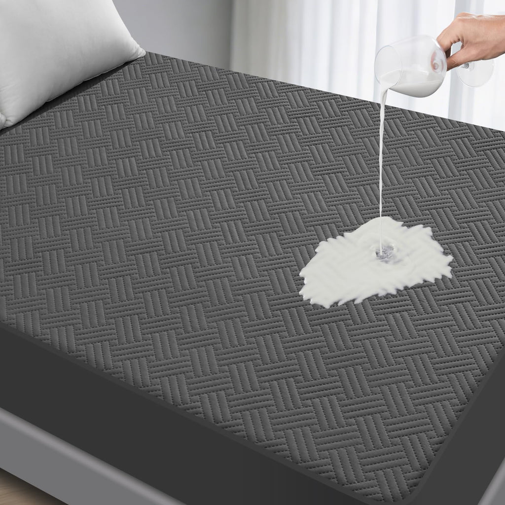 Waterproof Twin Size Mattress Protector with Deep Pockets