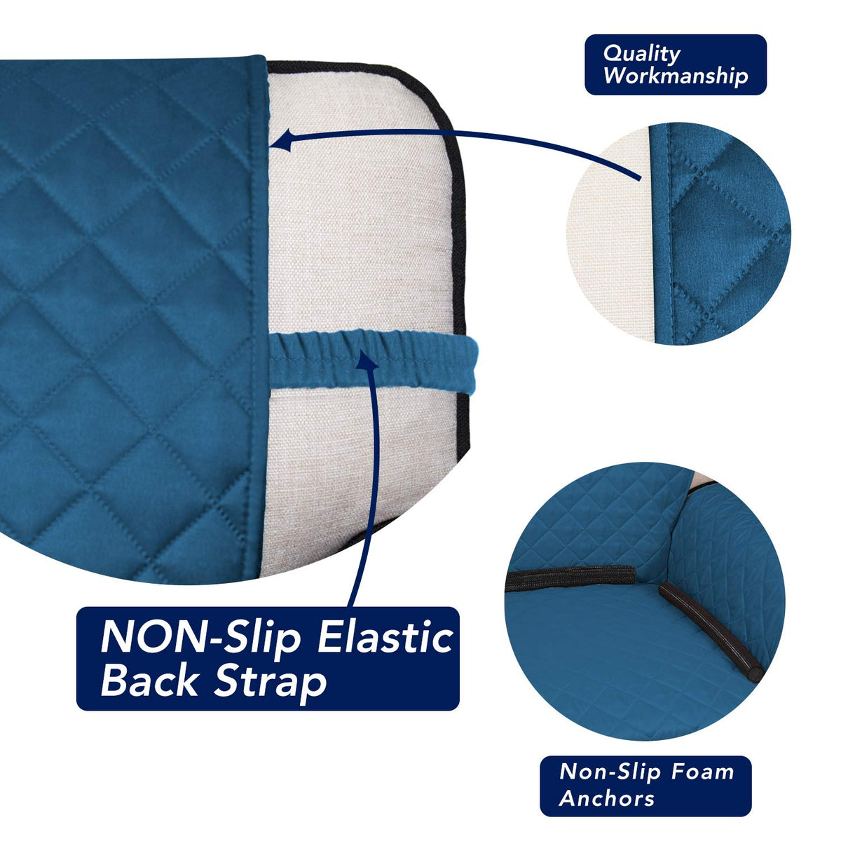 Reversible Quilted Sofa Cover Dog Couch Covers for Sofa