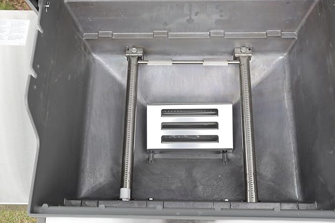 Grill Parts for Weber Spirit 2 Parts GS4 Spirit II 200 SER, Replacement Parts for Weber 7635 67045 69796 Flavorizer Bars, 69785 67024 Burner Tube, 69899 67278 Crossover Tube & 67060 Heat Deflector