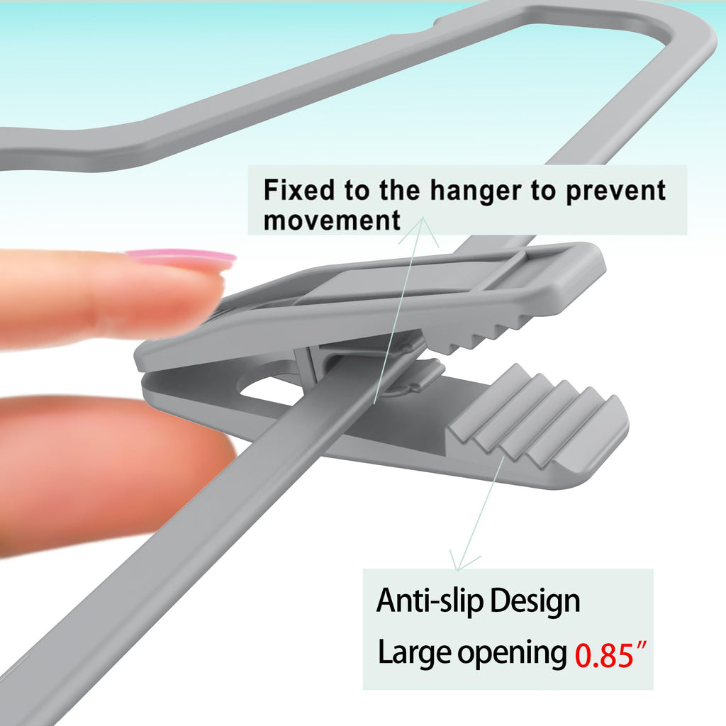 Hanger Clips for Velvet Hangers (40 Count)