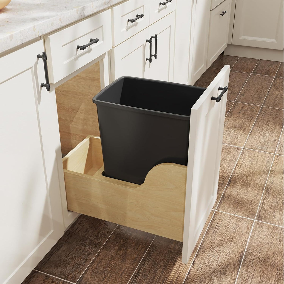 35QT Kitchen Trash Can