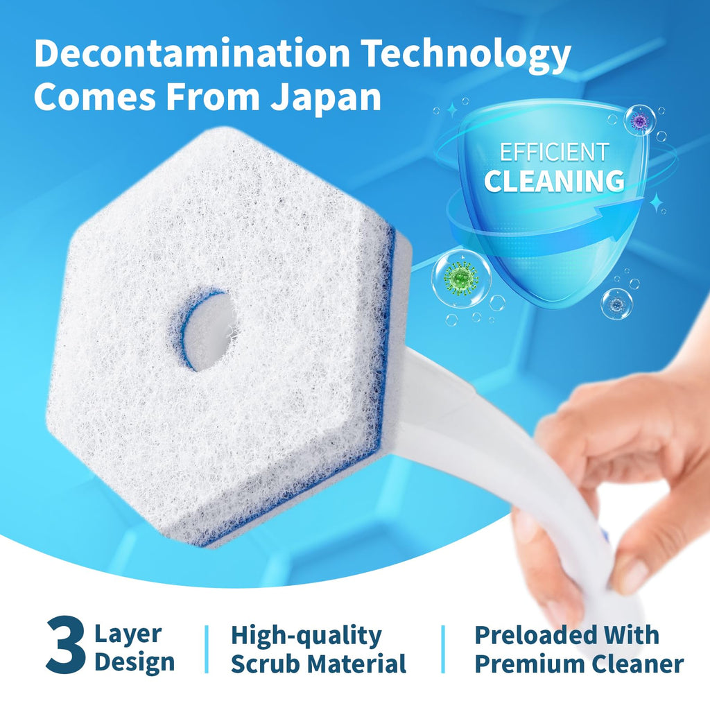 Compatible with Clorox Toilet Wand (60 Count)