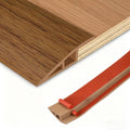 Floor Transition Strip Vinyl Door Threshold Ramp Self Adhesive Carpet Edging Strip Doorway Edge Trim (10 Foot)