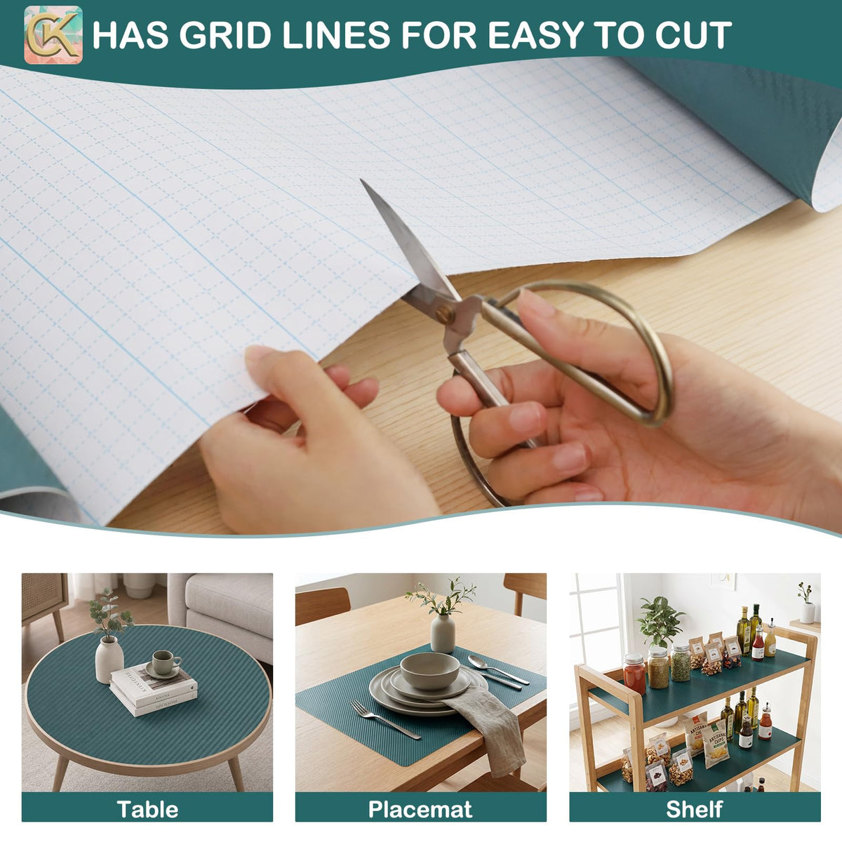 Self Adhesive Shelf Liner Kitchen Liner