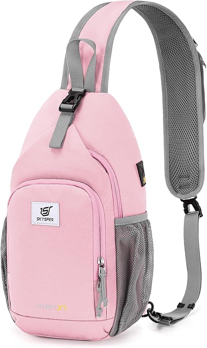 SKYSPER Sling Bag RFID Crossbody Sling Backpack Cross Body Shoulder Bag Travel Hiking Daypack for Women Men