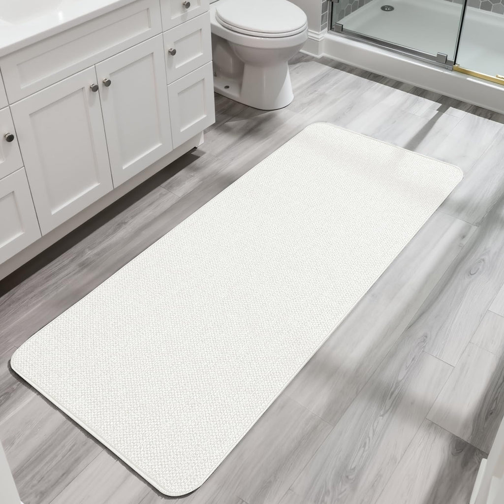Bath Mat Ultra Thin Bathroom Runner Rugs (12 Sq Ft)