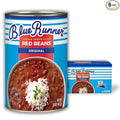 Blue Runner Creole Cream Style Red Beans, 1 Pound (Pack of 6) - Easy Heat and Serve for Delicious Meals - Authentic New Orleans Flavor