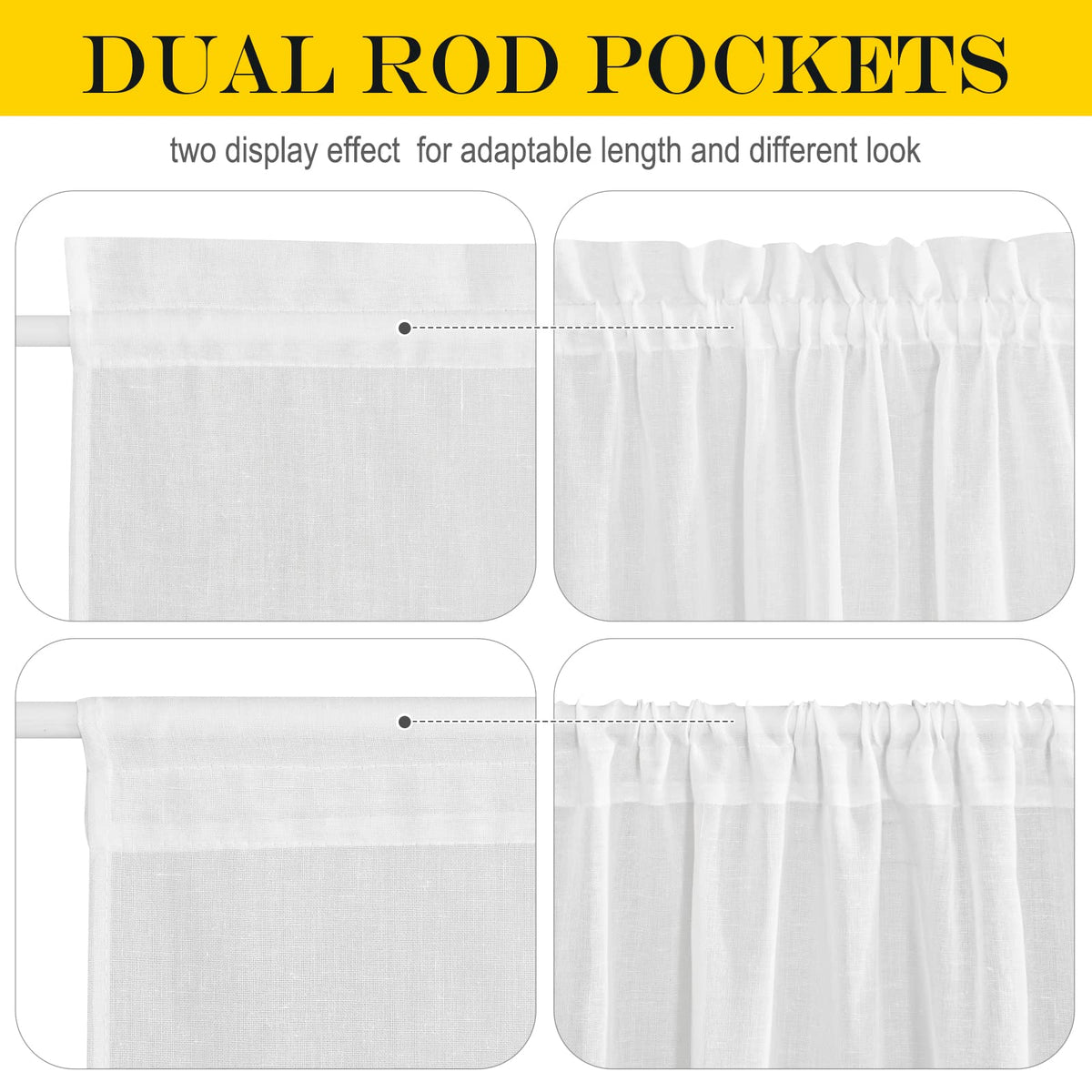 Sheer Door Curtain