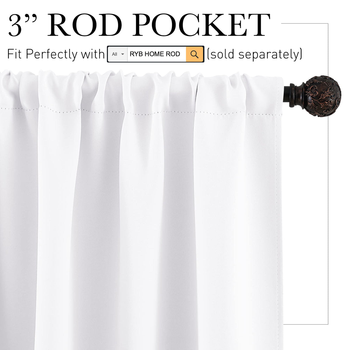 Half Window Curtains