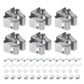 6pcs Mop Broom Holder Wall Mount