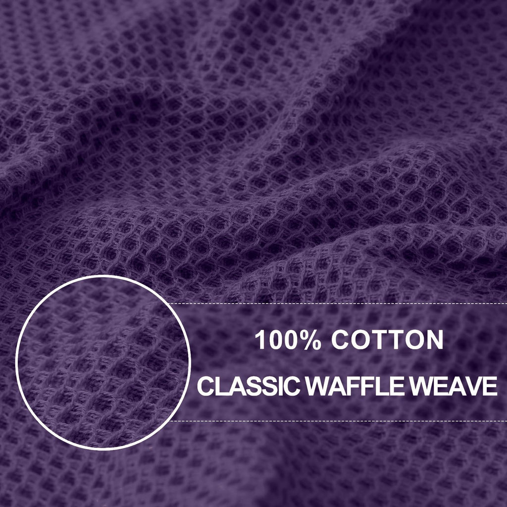100% Cotton Waffle Weave Kitchen Dish Cloths 18 (18 Count)