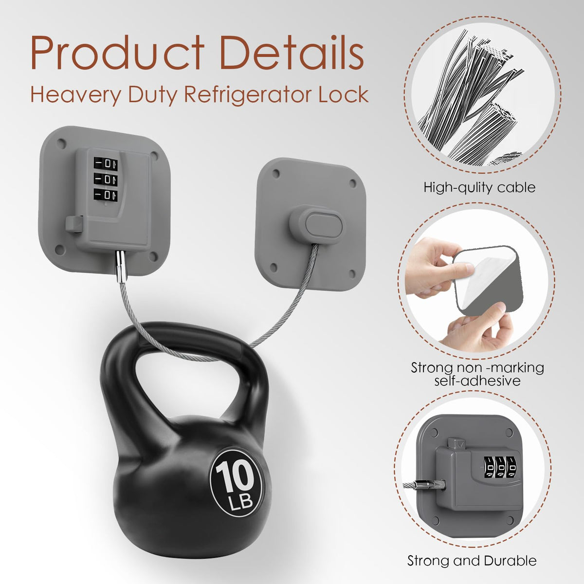 Refrigerator Lock (4 Count)